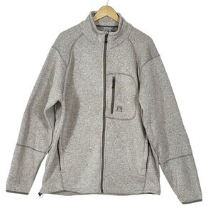 Avalanche zip up sweater jacket for men